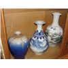 Image 1 : LOT OF 8 ASIAN POTTERY VASES