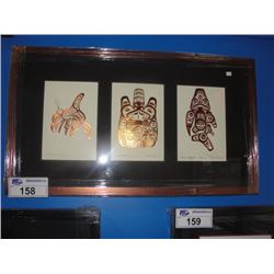 BILL REID FRAMED PRINT