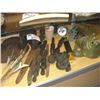 Image 1 : LOT OF MISC KNIVES; DAGGER, MASKS, SPOONS, TELESCOPE AND MISC SOUTH AMERICAN ITEMS