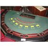 Image 1 : BLACK JACK TABLE WITH 7 CHAIRS