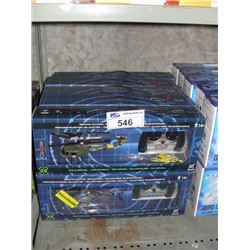 SHELF LOT OF 10 RADIO CONTROLLED HELICOPTERS