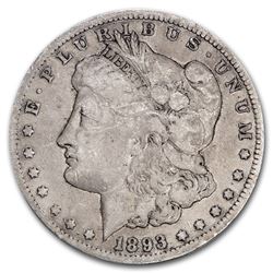 1893-CC Morgan Dollar F