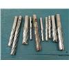 Image 1 : Lot of  3/8", 1/2", & 5/8" Shank, End Mill Cutters