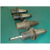 Image 3 : CAT50 End Mill Holders, (3) 1.25", (1) .75"