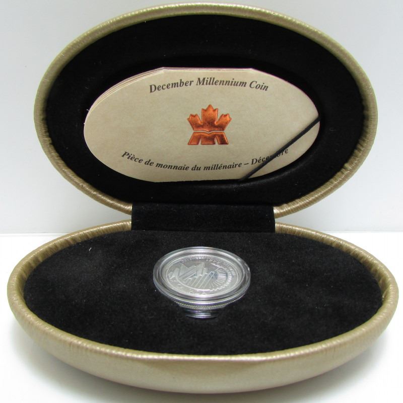 Mint in Case with COA/'s 1999 MILLENNIUM Sterling Silver Quarter Proof Set