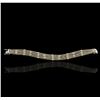 Image 3 : 18KT White Gold 19.79tcw Diamond Ribbon Bracelet