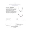 Image 3 : 33.50ctw Multi Color Sapphire Necklace - 14KT White Gold