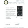 Image 3 : 14KT White Gold 12.74ctw Tanzanite and Diamond Necklace