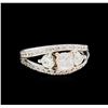 Image 1 : 14KT White Gold 1.61ctw Diamond Ring