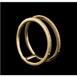 0.17ctw Diamond Ring - 14KT Yellow Gold