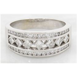 1.04ctw Diamond Ring - 14KT White Gold