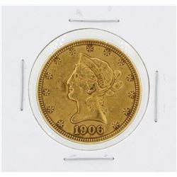 1906-D $10 XF Liberty Head Eagle Gold Coin