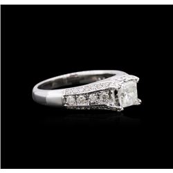 1.55ctw Diamond Ring - 14KT White Gold