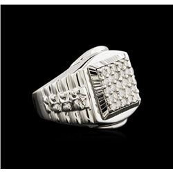 1.00ctw Diamond Ring - 14KT White Gold