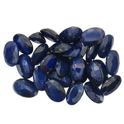 14.98ctw Oval Mixed Blue Sapphire Parcel