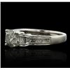 Image 2 : 18KT White Gold 2.02ctw Diamond Ring