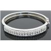 Image 8 : 4.00ctw Diamond Bracelet - 14KT White Gold