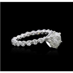 14KT White Gold 2.71ctw Diamond Ring