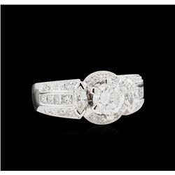 1.59ctw Diamond Ring - 14KT White Gold