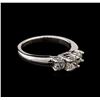 Image 2 : 0.99ctw Diamond Ring - 14KT White Gold