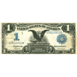 1899 $1 Black Eagle Silver Certificate