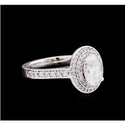 1.49ctw Diamond Ring - 14KT White Gold