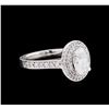 Image 1 : 1.49ctw Diamond Ring - 14KT White Gold