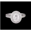 Image 2 : 1.49ctw Diamond Ring - 14KT White Gold
