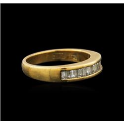 18KT Yellow Gold 0.25ctw Diamond Ring