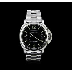 Panerai Stainless Steel Luminor Marina Mens Watch