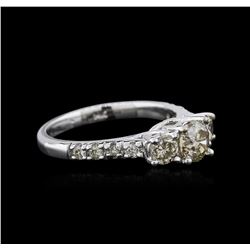 14KT White Gold 1.30ctw Diamond Ring