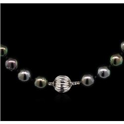 Tahitian Pearl Necklace - 14KT White Gold