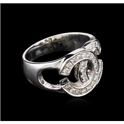 0.41ctw Diamond Ring - 14KT White Gold