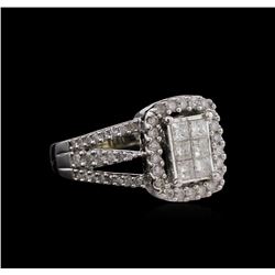 1.27ctw Diamond Ring - 10KT White Gold