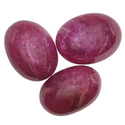 28.5ctw Cabochon Ruby Parcel