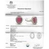 Image 4 : 6.61ct Ruby and Diamond Ring - 14KT Yellow Gold