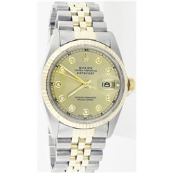 Rolex Two Tone DateJust Men's Watch