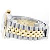 Image 5 : Rolex Two-Tone Diamond and Sapphire DateJust Men's Watch