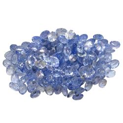 24.8ctw Oval Mixed Tanzanite Parcel