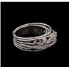 Image 2 : 0.42ctw Diamond Ring - 14KT White Gold