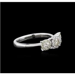 14KT White Gold 0.70ctw Diamond Ring