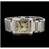 Image 2 : Cartier Stainless Steel Tank Francaise Watch