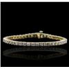 14KT Yellow Gold 4.94ctw Diamond Bracelet