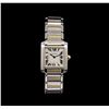 Image 1 : Cartier Two-Tone Tank Francaise Ladies Watch