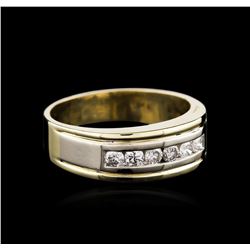 14KT Yellow Gold 0.50ctw Diamond Ring