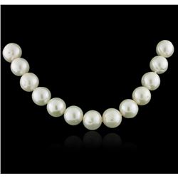 14KT Yellow Gold Pearl Necklace