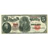 Image 1 : 1907 $5 Woodchopper Legal Tender Bank Note