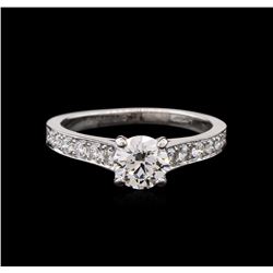 Cartier GIA Cert 1.12ctw Diamond Ring - Platinum