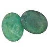 Image 1 : 7.85ctw Oval Mixed Emerald Parcel