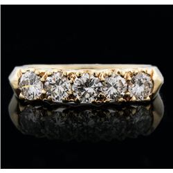 14KT Yellow Gold 1.00ctw Diamond Ring